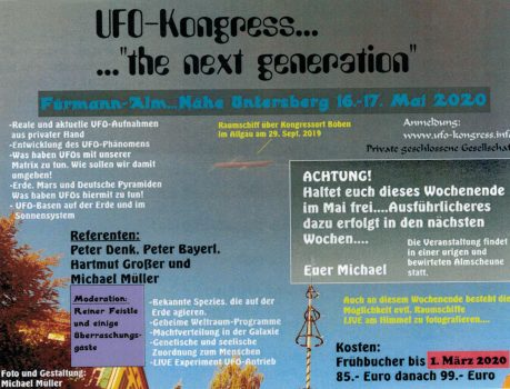UFO - Kongress   ..."the next generation" @ Führmannalm