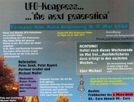 UFO - Kongress ..."the next generation" @ Führmannalm
